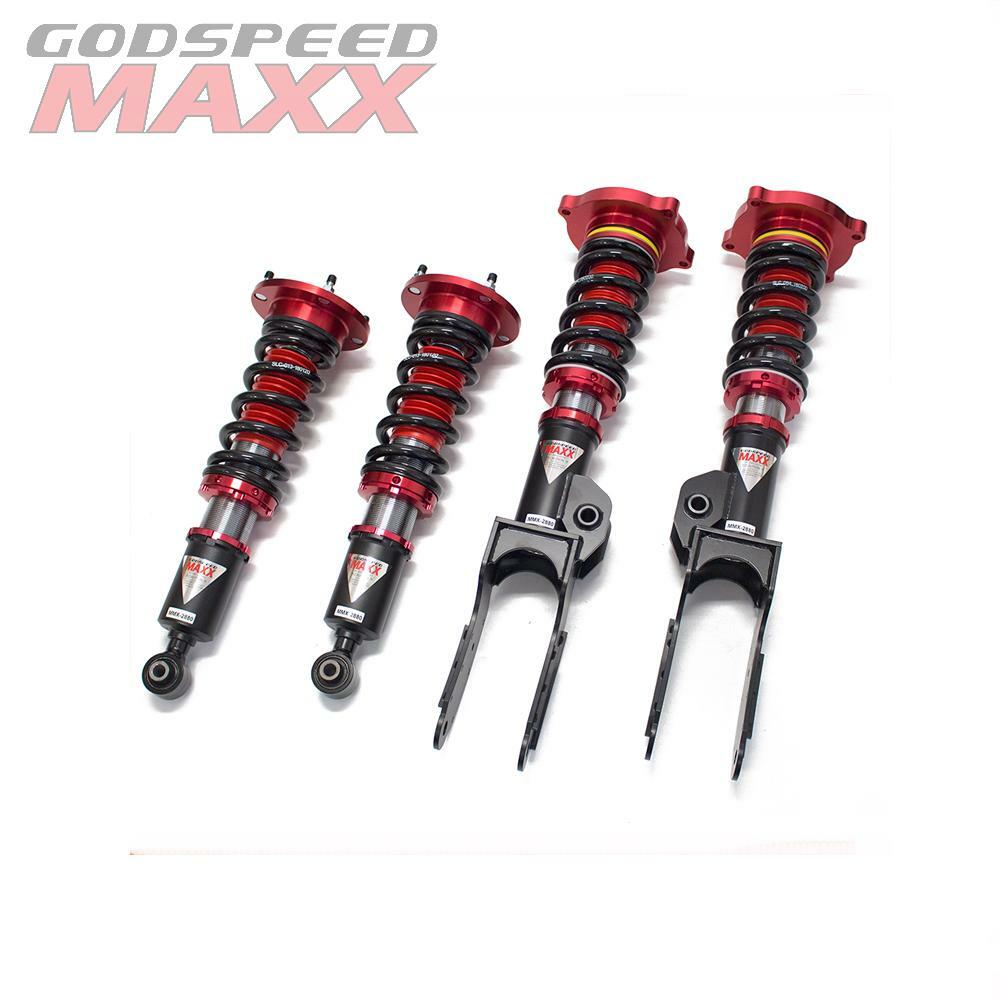 GodSpeed Project Lowering Springs Kit For Ford Focus ST (2014-2019) – Direct Fit Coil Springs, Front & Rear, Left & Right