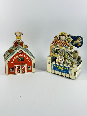 Old Mac Donald s Barn Mother Goose s House Board Books ~As Is~ Plz See Pictures