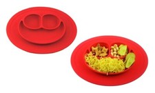 Happy Mat silicone plate stable bowl Toddler infant kids baby Dishes