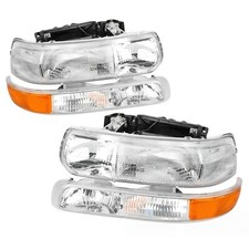 FOR 1999-2002 CHEVY SILVERADO 00-06 TAHOE SUBURBAN HEADLIGHTS SIGNAL LIGHTS