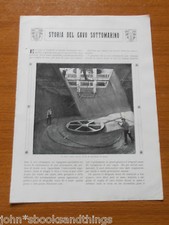 1909 STORIA DEL CAVO SOTTOMARINO TELEGRAFO RIPARAZIONE MARE NAVE CAVO ROTTO