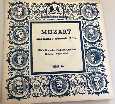 Single (Vinyl) 7'' MOZART Eine kleine Nachtmusik Niederl. Philharm. Orchester MMS