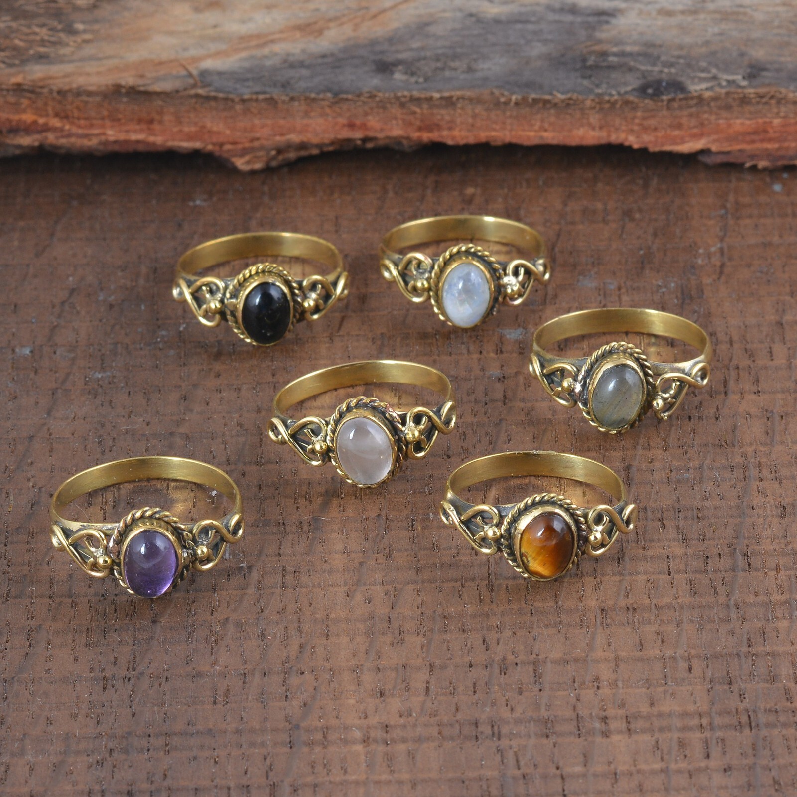 Sale !! 5100pc Low Price Rings Multi Gemstones Wholesale Bulk Rings