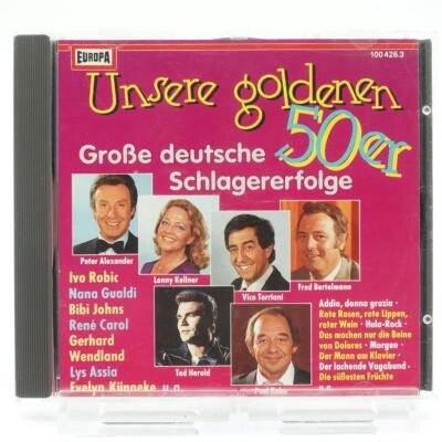 Unsere goldenen 50er Große deutsche Schlagererfolge CD Gebraucht sehr gut