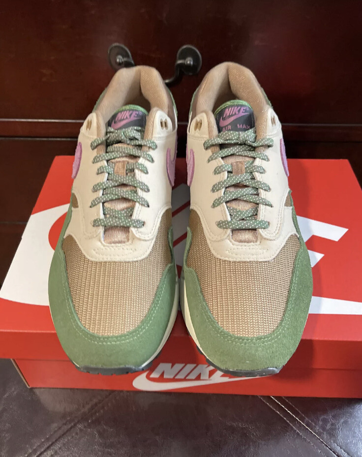 Nike Air Max 1 NH Treeline Light Bordeaux DR9773-300 Men display picture 3