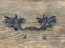 Keeler Brass Company Fleur de Lis French Provincial Pull Handle Free Ship