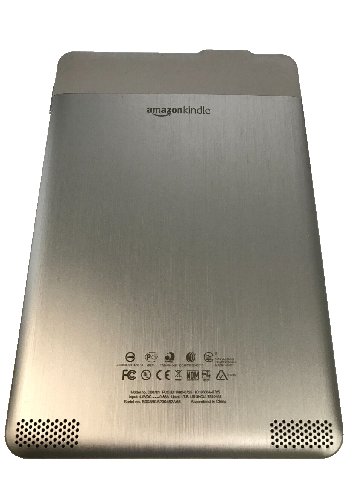 Amazon Kindle 2nd Generation 2GB D00701 ***EXCELLENT CONDITION*** eBay