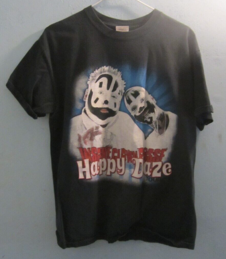 ICP Insane Clown Posse Happy Daze Tour Size M T-Shirt | eBay