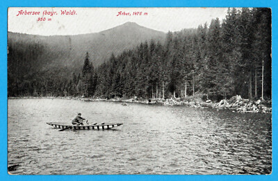 Bayerisch Eisenstein 1911 - Arbersee - Großer Arber Bayerischer Wald - AK 858