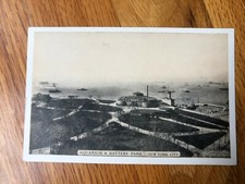 Antique "NYC-Aquarium in Battery Park" Postcard Made in USA