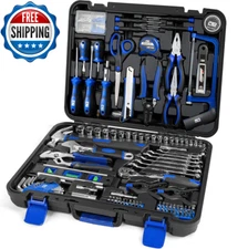 259-Piece Tool Kit Household Portable Tool Box Home Car Hand Tool Set General