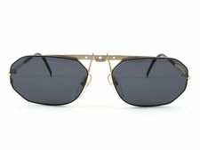 VINTAGE CARRERA AVIATOR 5498 GOLD SUNGLASSES 1980'S MADE IN GERMANY