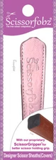 SCISSORFOBZ Designer Scissors Sheath Cover Single Small Metallic Rose Gold Pink