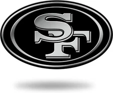 NEW RICO Industries SAN FRANCISCO 49er's 49ers NFL Molded Auto Emblem