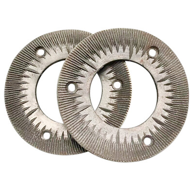 2 Grinding Discs 15cm for 3000W 110V Electric Grain Mill Feed Mill Dry Grinder
