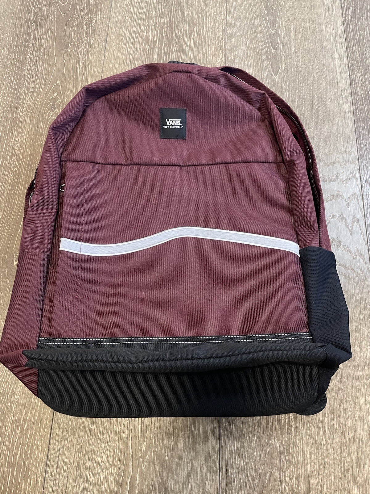 Vans Off The Wall Construct Skool Backpack With L… - image 1