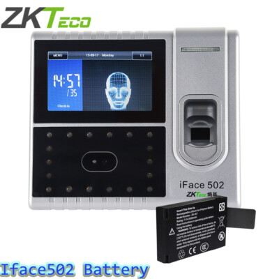 ZKTeco 2K Capacity Facial Fingerprint Biometric Access Control Iface502＆Battery