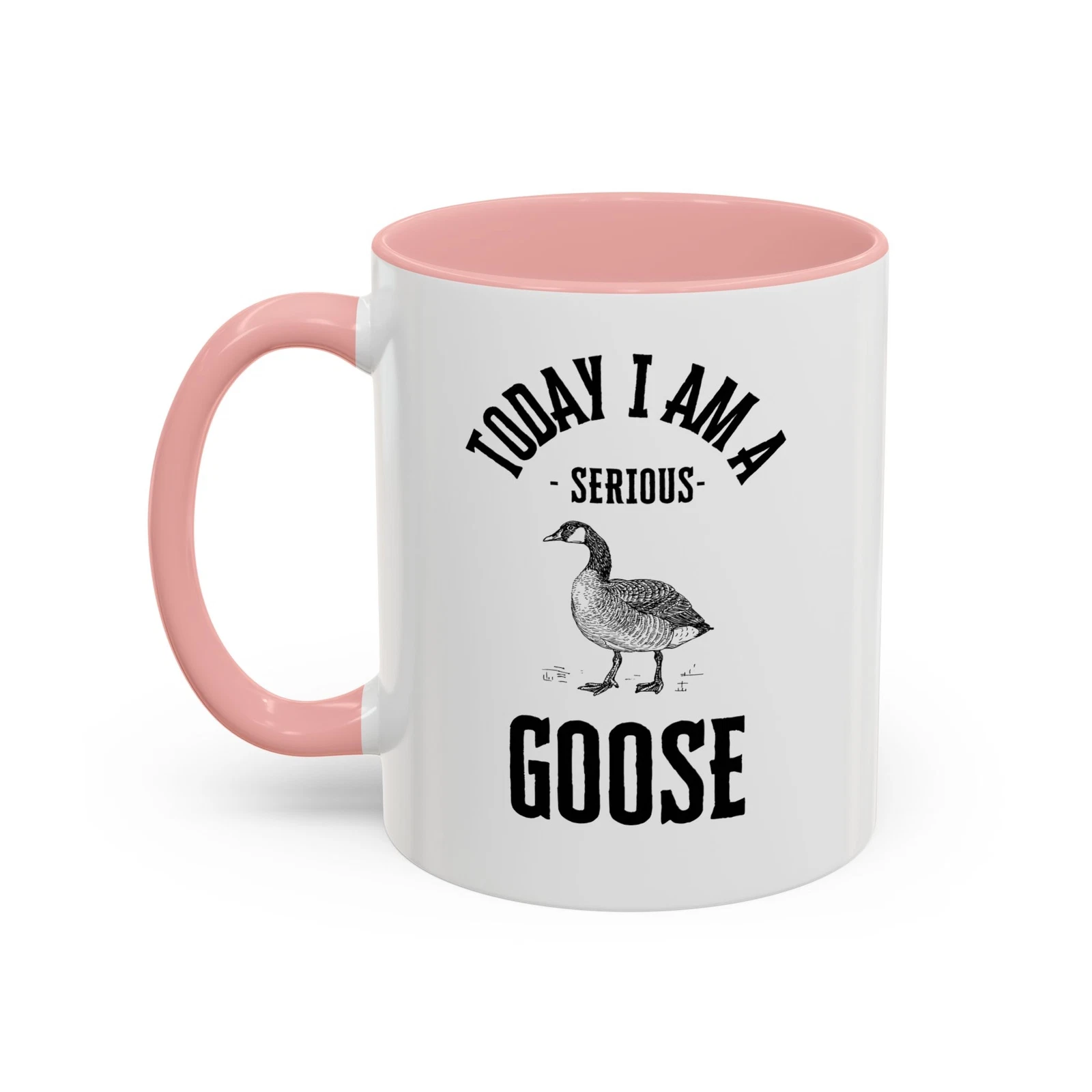 Goose Accent Mug, Funny Silly Goose Gift, Quirky Office Drinkware, Father's Day