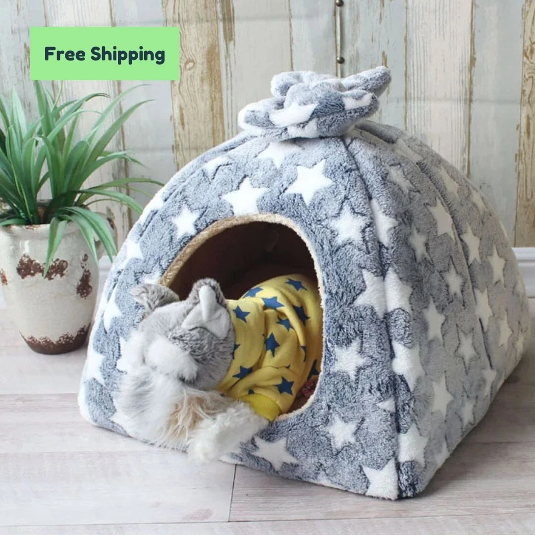 Cat Dome Bed | Cozy & Breathable Indoor Pet Shelter | Cute Cat Supplies
Opens in a new window or tab
