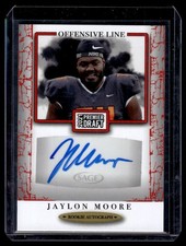 2021 Sage Hit Premier Draft Jaylon Moore Rookie Auto #A181