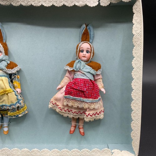 Hertwig Antique Bisque Doll Bunny Rabbit White Rabbit 1920s | eBay