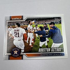 2026 Topps Series 1 Houston Astros Division Champions #89 Team Card