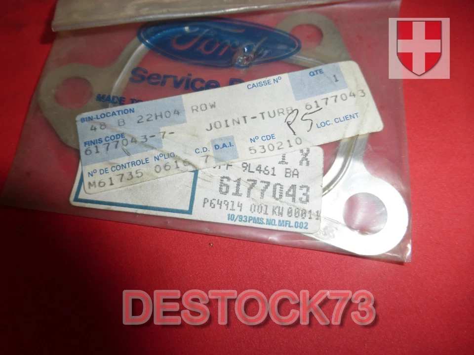 Joint Turbo Ref 6177043 Ford OEM Ford Escort Orion Sierra Mondeo 1.8 Td — 第 3/4 张图片