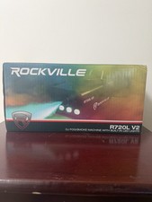 Rockville R720L V2 Fog/Smoke Machine Built-In LED Lights Wireless  Wired Remote