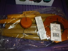 NEW Opened Bag Bamboo Light Brown Wind Chimes Kohl's