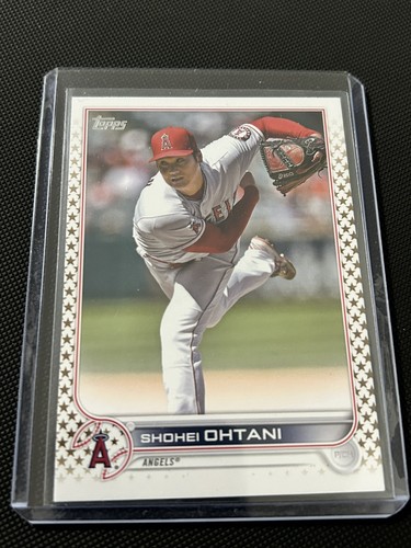 2022 Topps Series 2 - Shohei Ohtani #660 Gold Star Border LA Angels