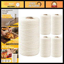 3000ft Butchers Twine 2mm Cotton String for Cooking, Meat, Baking, Crafts, DIY