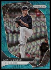 2020 Panini Prizm #127 Lance Lynn Teal Wave Prizm Texas Rangers NM+