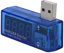 USB Voltage Tester Amps PC Laptops Voltimeter Amperage REF153.B