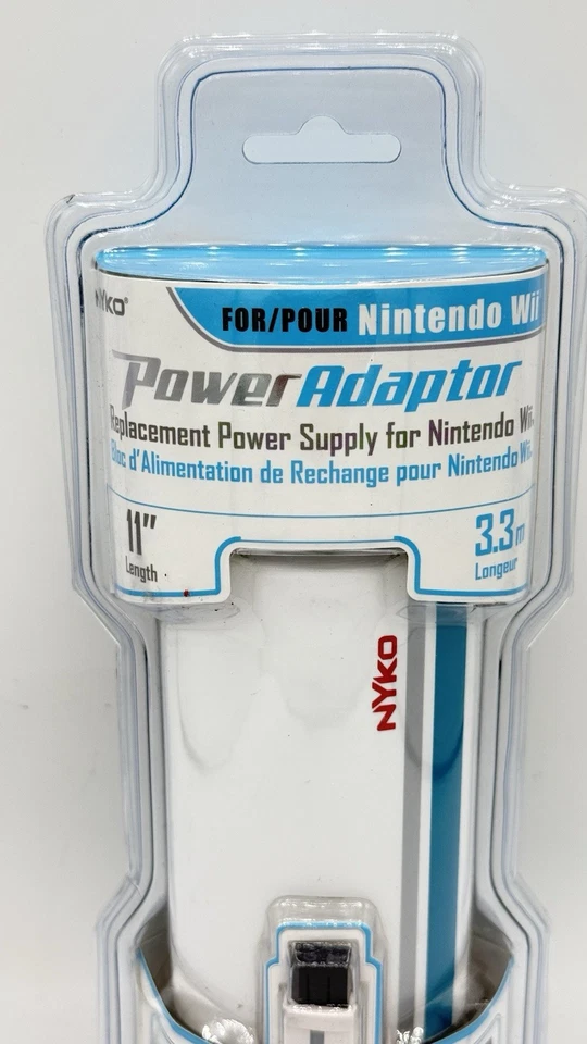 Power Adapter Supply Nyko for Nintendo Wii Console Video Game System New & Seale - Image 2 of 4