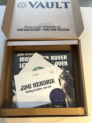 Jimi Hendrix Valley Of The Jams 1969-1970 TMR Vault #67 3 LP's +7