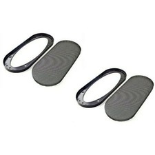 2 American Terminal universal 4x10" speaker coaxial component protective grills