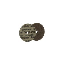 Scotch-Brite Cut and Polish Unitized whl, CP-UW, 7A Medium, 2" x 1/2" x 1/4"