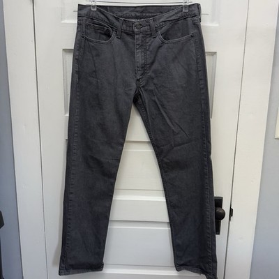 Water Less Straight Leg Jeans Levi s 514 Men s W36 L34 Gray