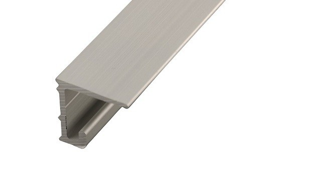 MOTORHOME & CARAVAN ALLOY TABLE EDGE WALL BRACKET & ALUMINIUM SLIDE IN EDGE TRIM