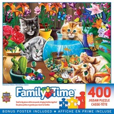 MasterPieces - Family Time - Marvelous Kittens 400 Piece Jigsaw Puzzle