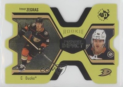2021 Upper Deck Extended Series UD3 /1000 Trevor Zegras #UD3-31 Rookie RC 18l9