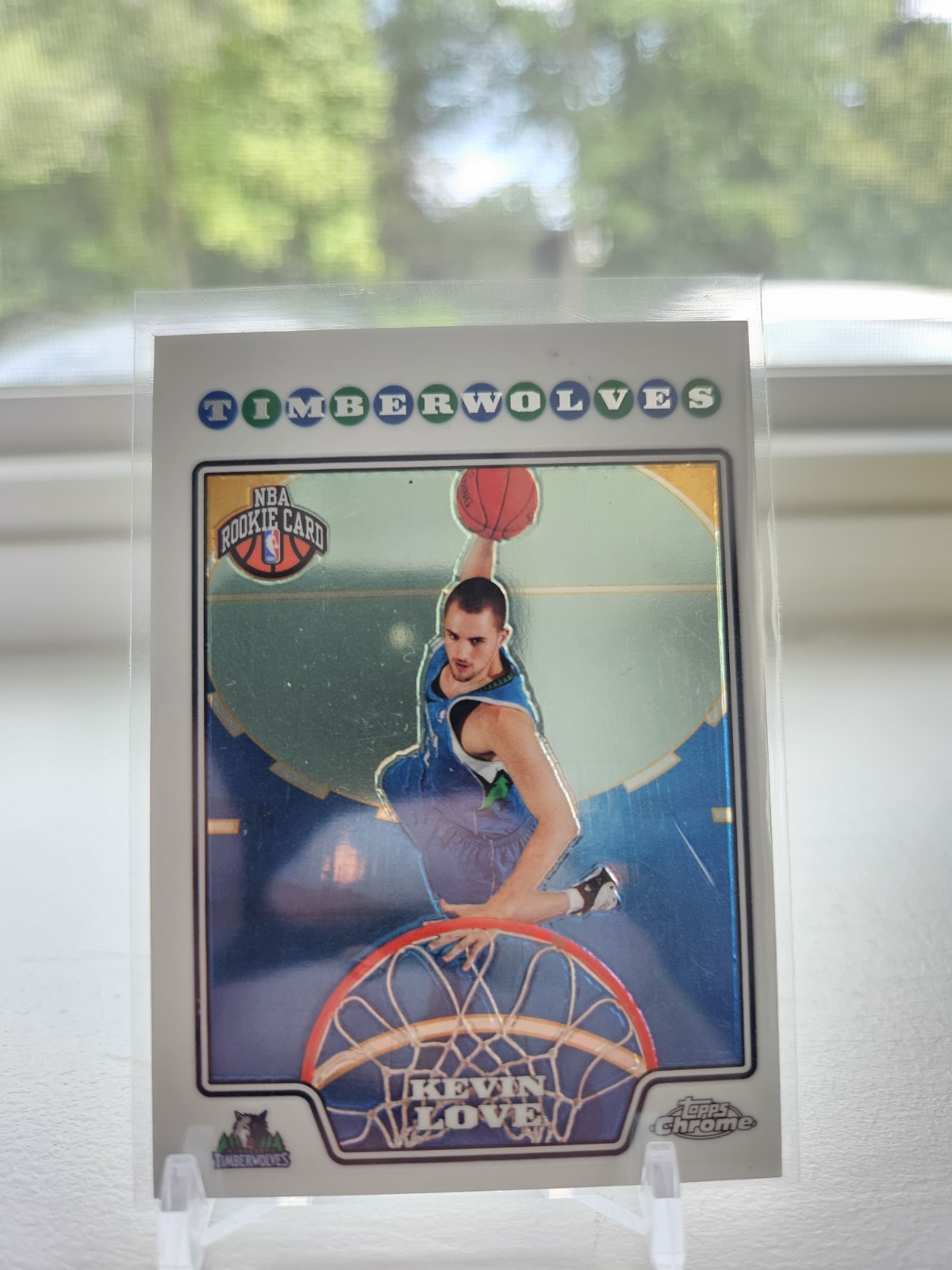 2008-09 Topps Chrome - Kevin Love #185 (RC)