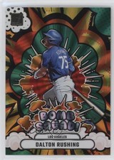 2025 Panini Donruss Bomb Squad Green Laser Dalton Rushing #5 1co7