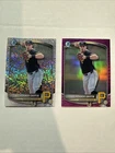 2025 Bowman Draft KONNOR GRIFFIN Fuchsia Reptilian /199 And Sparkle Refractor