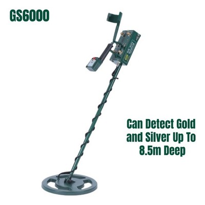 New GS6000 Underground Metal Detector Can Detect Gold and Silver Up To 8.5m Deep