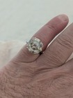 14 Karat White Gold Diamond Ring 10.17 Total Carat Weight — photo 3
