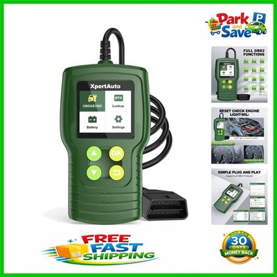 C302 OBD II Scanner: User-Friendly Check Engine Light Code Reader - Compact Size