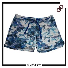 Prana Men's Drawstring Beach Swim Board Shorts Blue Size Large