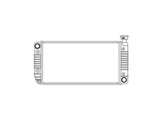 For 1994-1995 Chevrolet K2500 Suburban Radiator 37916FPSV