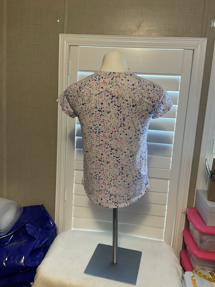 Camiseta Athletic Works Multicolor Talla Grande 10-12 Manga Corta Foto 4 de 4